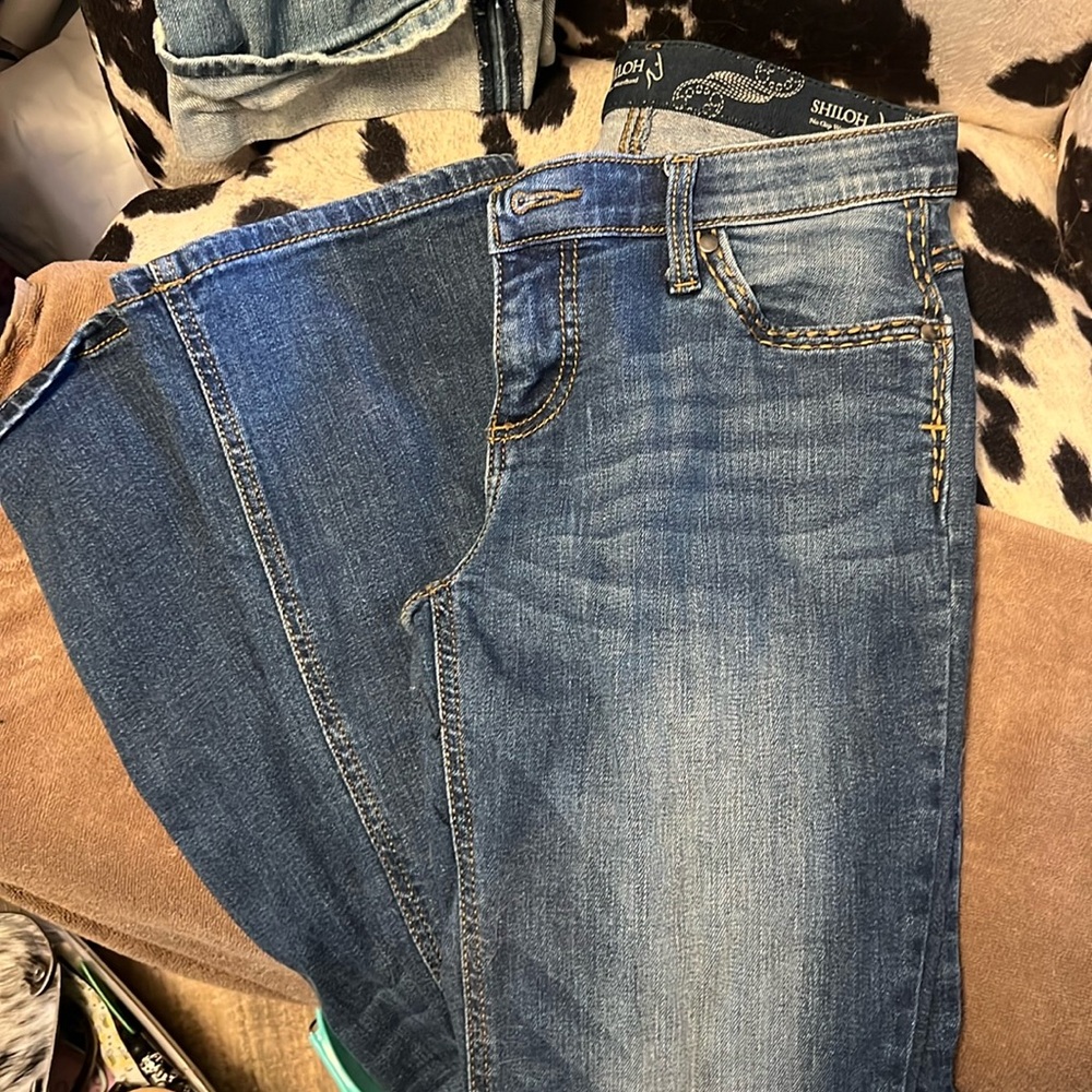 Women’s wrangler jeans 3/4 34 western bootcut